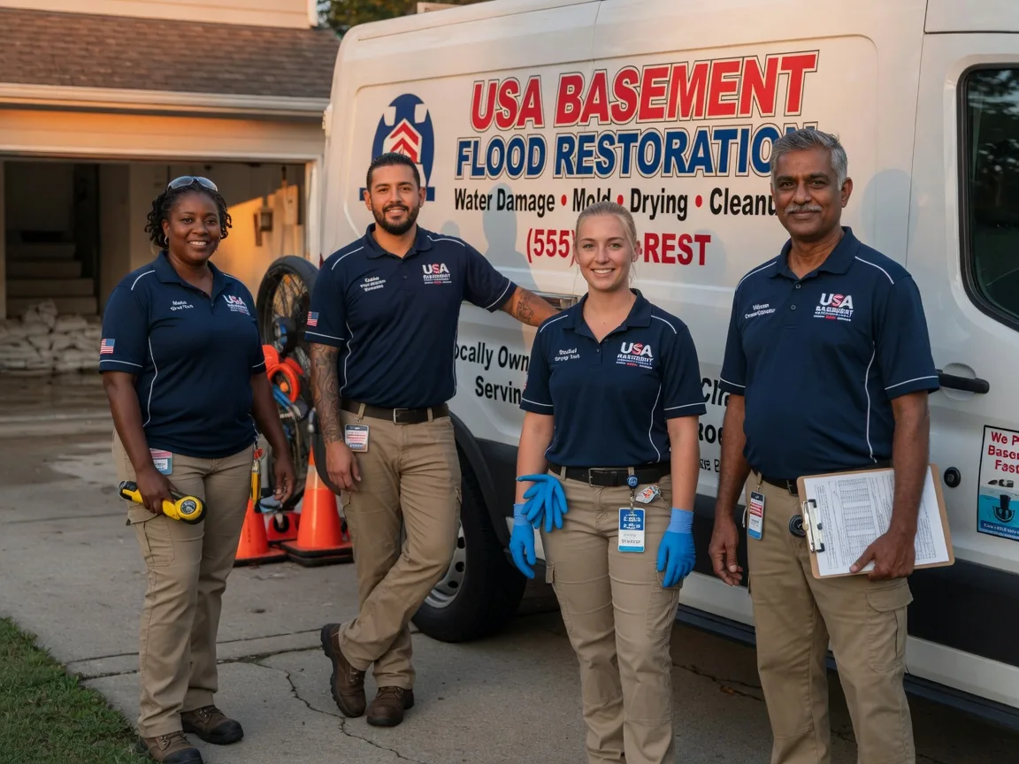 Basement Flood Cleanup company in Beason, IL