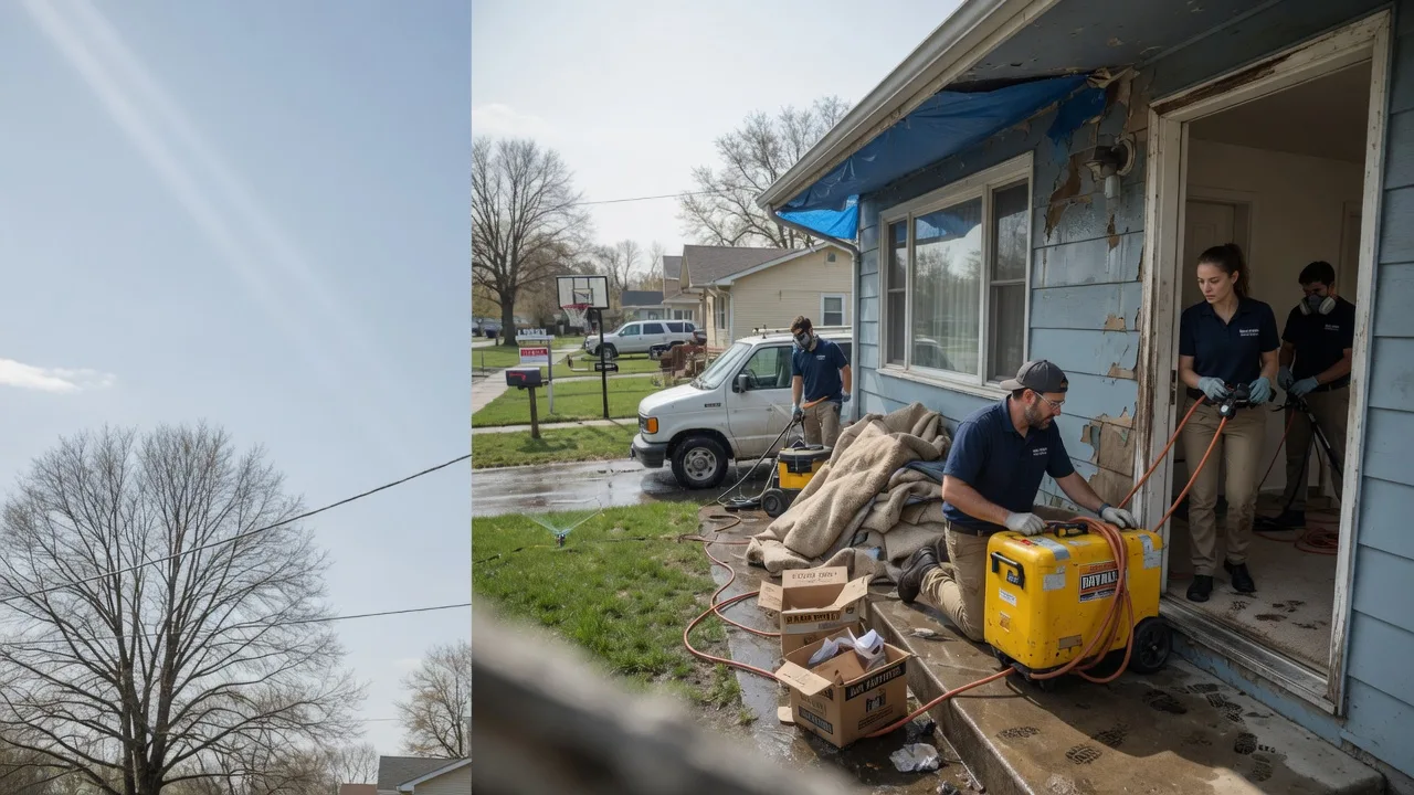 Basement Flood Cleanup in Beason, IL near me